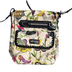 Sakroots Artist’s Circle Small Flap Crossbody Messenger Bag